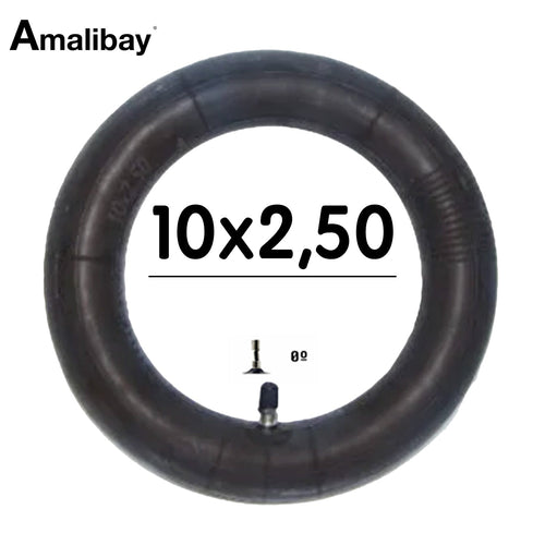 Chambre à air 10X2.5 (valve droite)  Amalibay